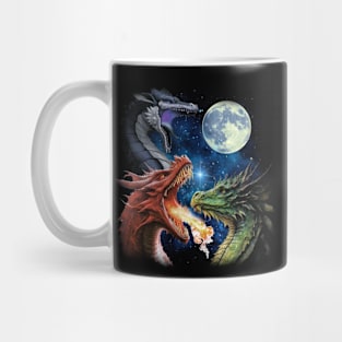 Fantasy Couture Roar into Style with Trendy Dragon T-Shirts Mug